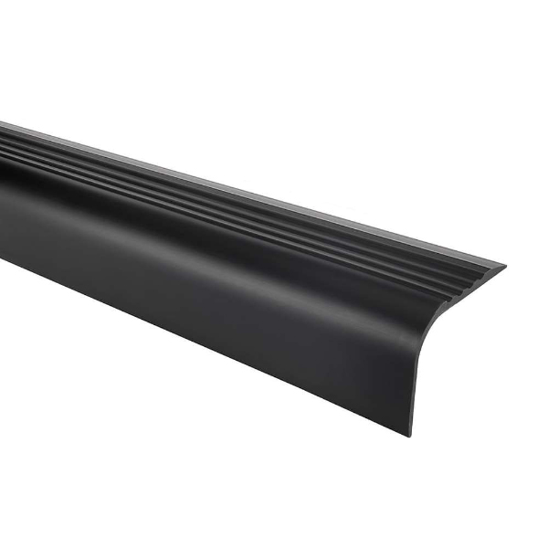 Non Slip Bullnose Stair Nosing PVC Rubber Angle Step Edge