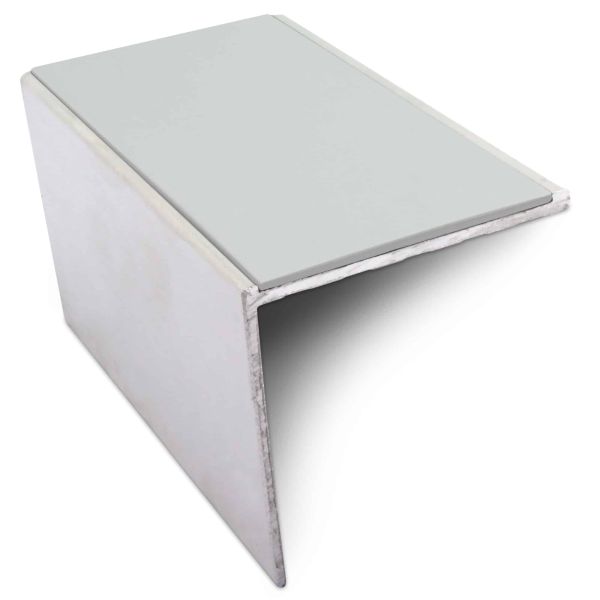 Non Slip Pvc Insert Aluminium Commercial Stair Nosing Edge Trim