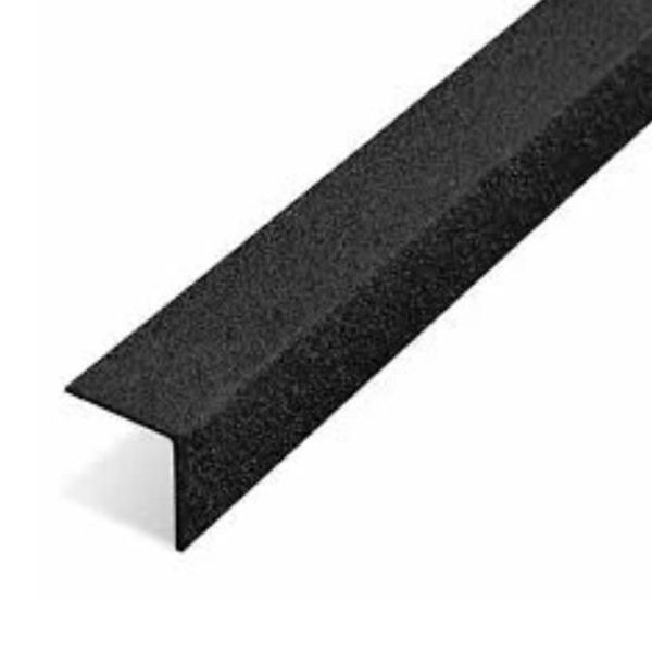 Non Slip GRP Black Stair Nosing Cover - 10 Pieces