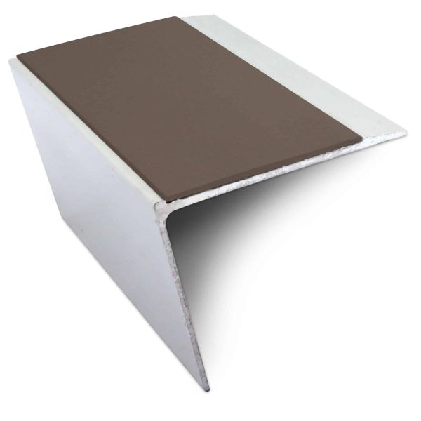 PVC Insert Aluminium DDA Compliant Non Slip Stair Nosing Edge Trim