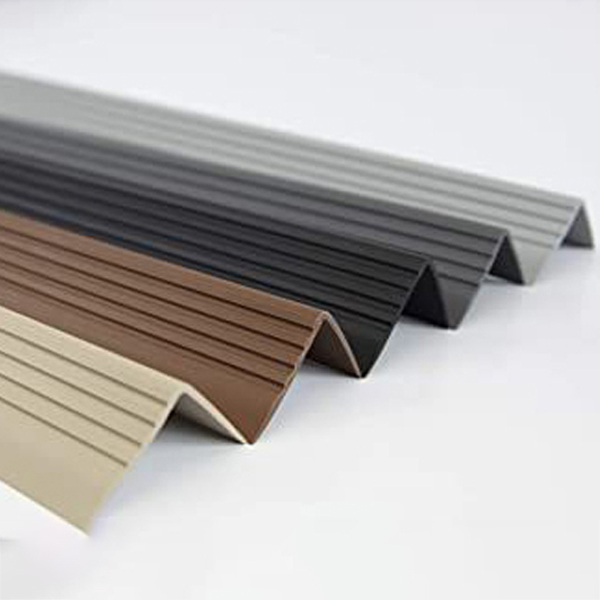 Non Slip Stair Nosing Bullnose Rubber Angle Step Edge