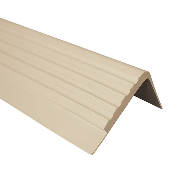 Non Slip Rubber Angle Step Edge PVC Tread Stair Nosing 