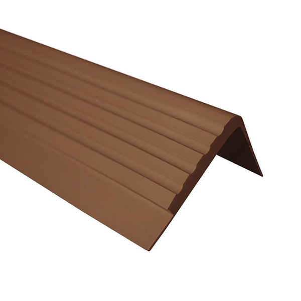 Non Slip Rubber Angle Step Edge PVC Tread Stair Nosing 