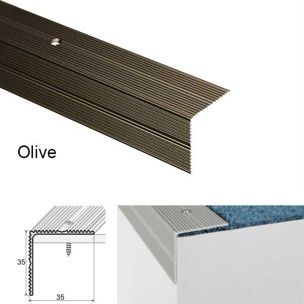 Non Slip Stairs Nosing For Wooden Stair Treads Screw Fix