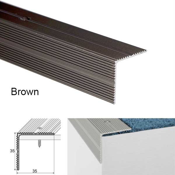 Non Slip Stairs Nosing For Wooden Stair Treads Screw Fix