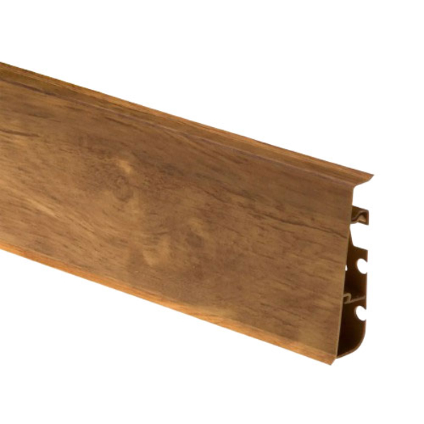 Oak Celtic PVC Skirting Board & Accessories Cable Cover with Flexible Edges