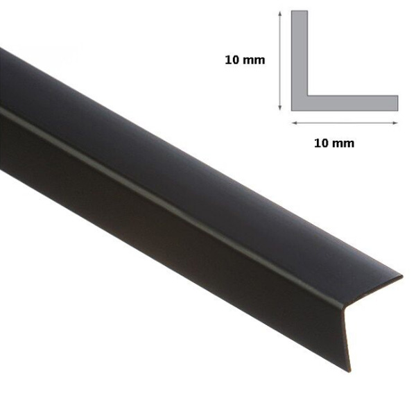 Plastic PVC Corner 90 Degree Angle Trim Wall Corner Guard Edge Protector 1m Long