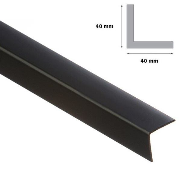 Plastic PVC Corner 90 Degree Angle Trim Wall Corner Guard Edge Protector 1m Long