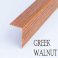 Plastic PVC Corner Trim Wall Corner Guard Edge Protector Wood Effect 1m Long