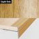 Aluminium Push-In Profile Wood Effect Stair Nosing Edge Trim