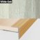 Aluminium Push-In Profile Wood Effect Stair Nosing Edge Trim