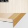 Aluminium Push-In Profile Wood Effect Stair Nosing Edge Trim