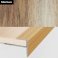 Aluminium Push-In Profile Wood Effect Stair Nosing Edge Trim