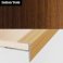 Aluminium Push-In Profile Wood Effect Stair Nosing Edge Trim