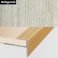 Aluminium Push-In Profile Wood Effect Stair Nosing Edge Trim