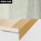 Aluminium Push-In Profile Wood Effect Stair Nosing Edge Trim