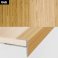 Aluminium Push-In Profile Wood Effect Stair Nosing Edge Trim