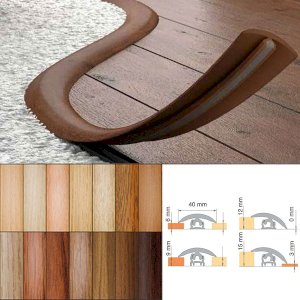PVC Flexible Door Threshold Transition Strip for Flooring