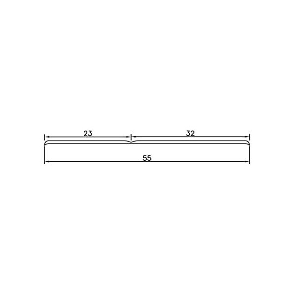 PVC Self Adhesive Flexible Skirting Board Strip For Floor Wall Joint