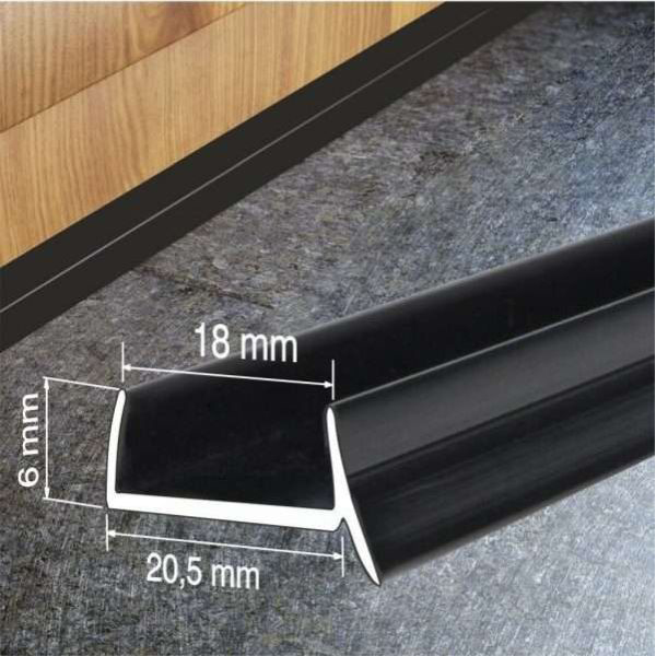 UPVC Kitchen Plinth Sealing StripS For Furniture