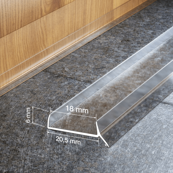 UPVC Kitchen Plinth Sealing StripS For Furniture