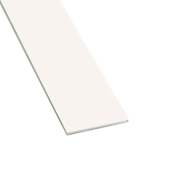 PVC Pastel Cream Flat Bar Strips