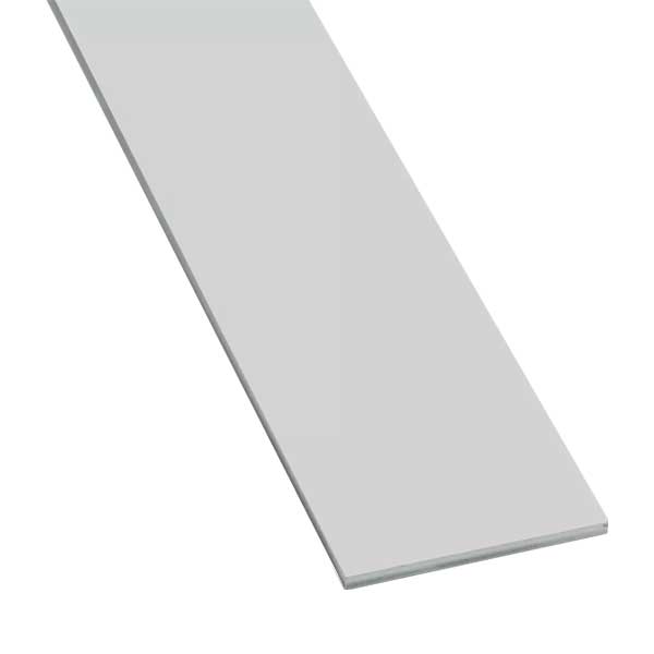 PVC Pastel Grey Flat Bar Strips