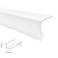 PVC Plastic Corner 90 Degree Angle Trim White 1m Long