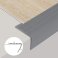 PVC L Shape Stair Nosing Edge Trim Profile For All Flooring Types