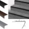 PVC L Shape Stair Nosing Edge Trim Profile For All Flooring Types