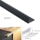 PVC L Shaped Straight Edge Tile Trim For Wooden Flooring