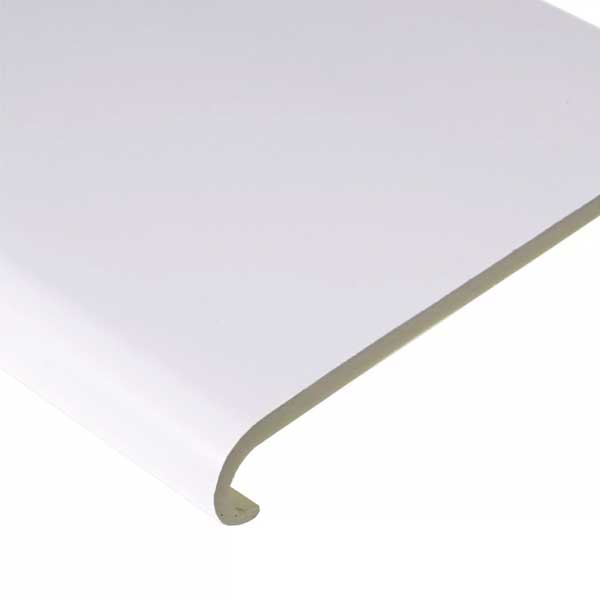  PVC Window Cill 1.25m Bullnose Capping Board Internal Plastic Cover