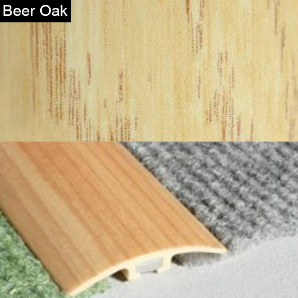 PVC Wood Effect Door Threshold Trim for Flooring