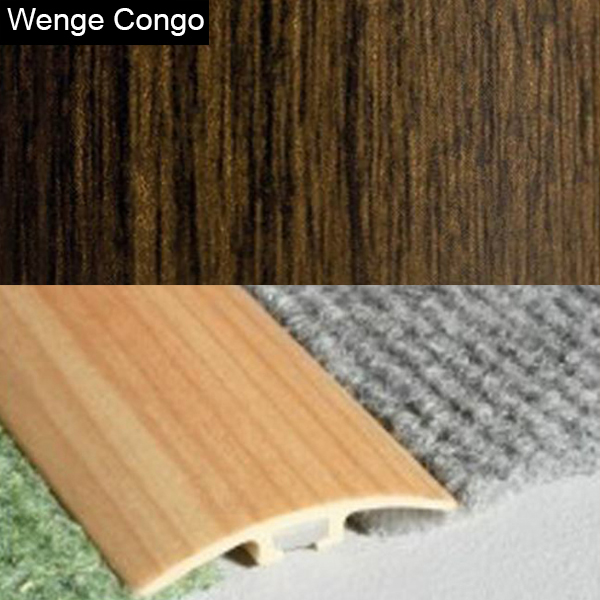 PVC Wood Effect Door Threshold Trim for Flooring