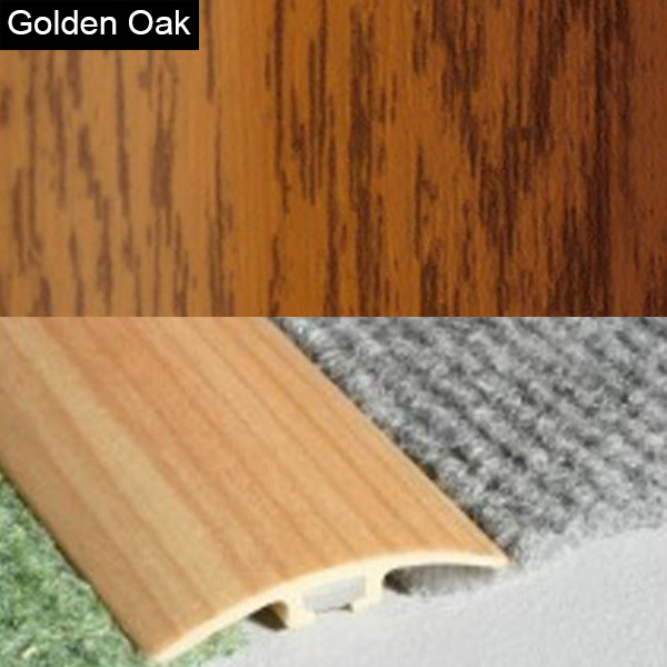 PVC Wood Effect Door Threshold Trim for Flooring