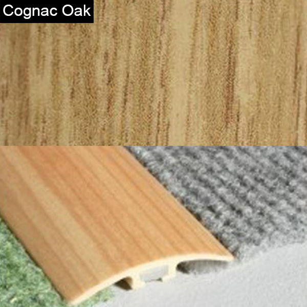 PVC Wood Effect Door Threshold Trim for Flooring