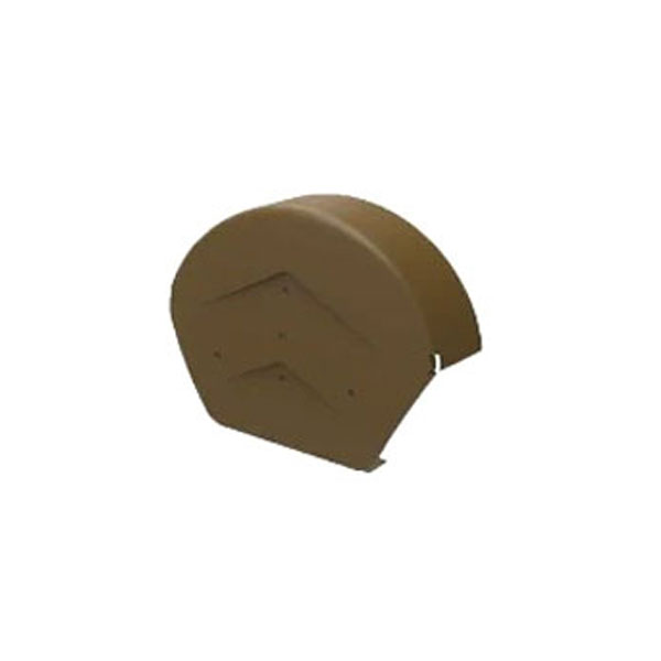 Ridge End Cap for Dry Verge UV Safe Systems