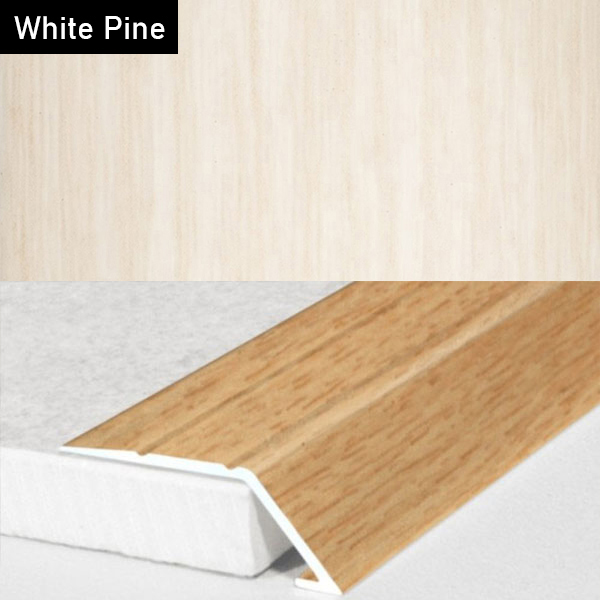 Self Adhesive Aluminium Door Threshold Ramp with Wood Effect