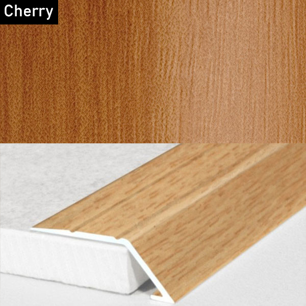 Self Adhesive Aluminium Door Threshold Ramp with Wood Effect