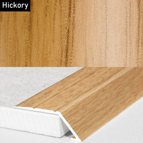 Self Adhesive Aluminium Door Threshold Ramp with Wood Effect
