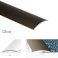 Aluminium Self Adhesive Door Thresholds For Connecting Wooden & Carpet Floors