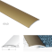 Aluminium Self Adhesive Door Thresholds For Connecting Wooden & Carpet Floors