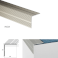 Aluminium Self Adhesive Stair Nosing Trim for Edge Protection