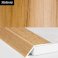 Aluminium Self Adhesive Wood Effect Door Threshold Ramp  