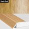 Aluminium Self Adhesive Wood Effect Door Threshold Ramp  