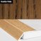 Aluminium Self Adhesive Wood Effect Door Threshold Ramp  