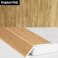 Aluminium Self Adhesive Wood Effect Door Threshold Ramp  