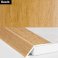 Aluminium Self Adhesive Wood Effect Door Threshold Ramp  