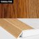 Aluminium Self Adhesive Wood Effect Door Threshold Ramp  