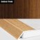 Aluminium Self Adhesive Wood Effect Door Threshold Ramp  